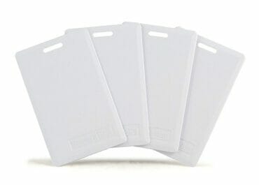 บัตรพนักงานที่ใช้กับเครื่องสแกนลายนิ้วมือได้?